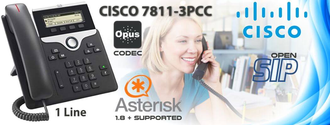 Cisco CP-7811-3PCC Open SIP Phone Qatar