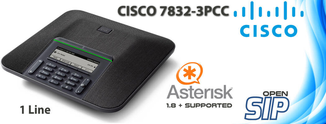 Cisco CP-7832-3PCC Open SIP Phone Qatar