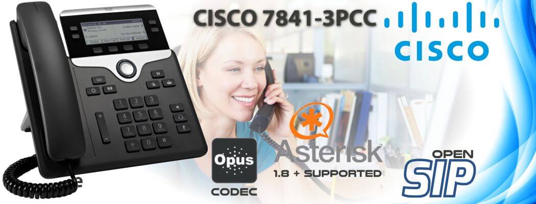 Cisco CP-7841-3PCC Open SIP Phone Qatar