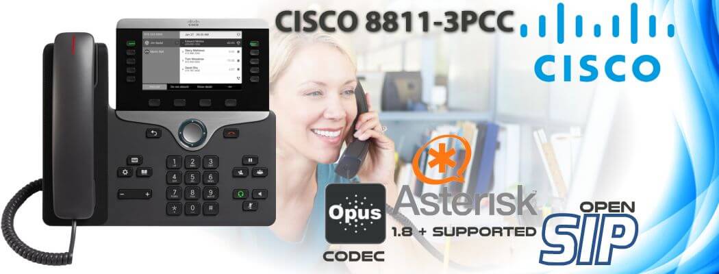 Cisco CP-8811-3PCC Open SIP Phone Qatar