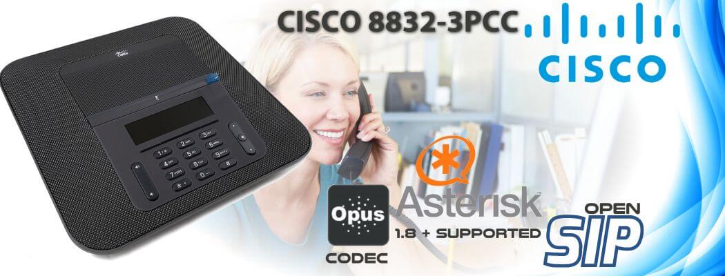Cisco CP-8832-3PCC Open SIP Phone Qatar