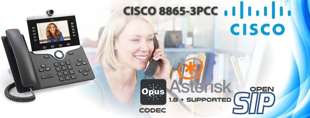 Cisco CP-8865-3PCC Open SIP Phone Qatar